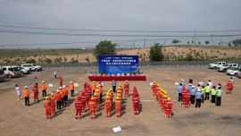 宁夏吴忠·甘肃庆阳跨区域联合公路防汛应急演练成功举行