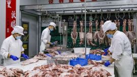 从市场到车间 环县羊羔肉“跑”出端午销售加速度