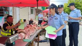 庆阳市森林公安局正宁派出所开展禁毒宣传与林区综合治理联合专项行动