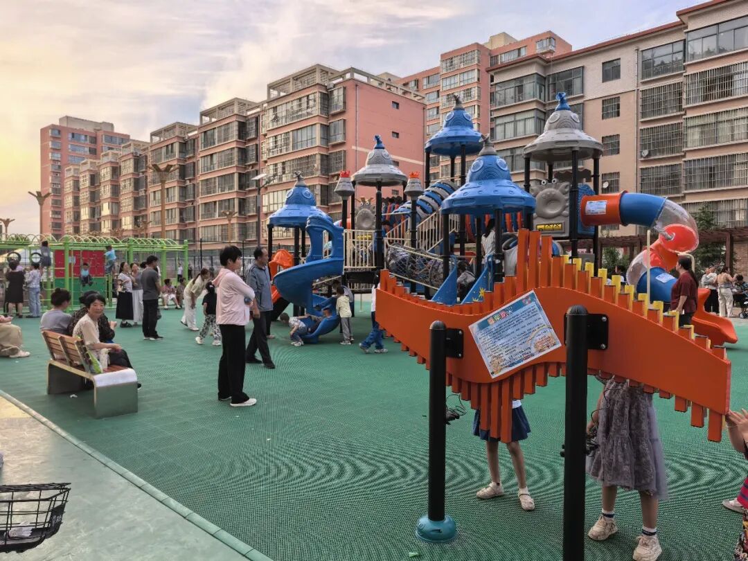 合水县社区儿童友好空间落地见效