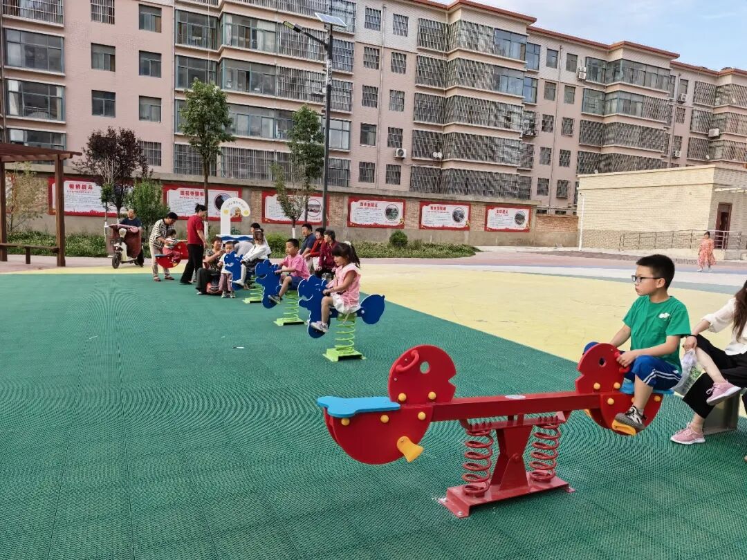合水县社区儿童友好空间落地见效