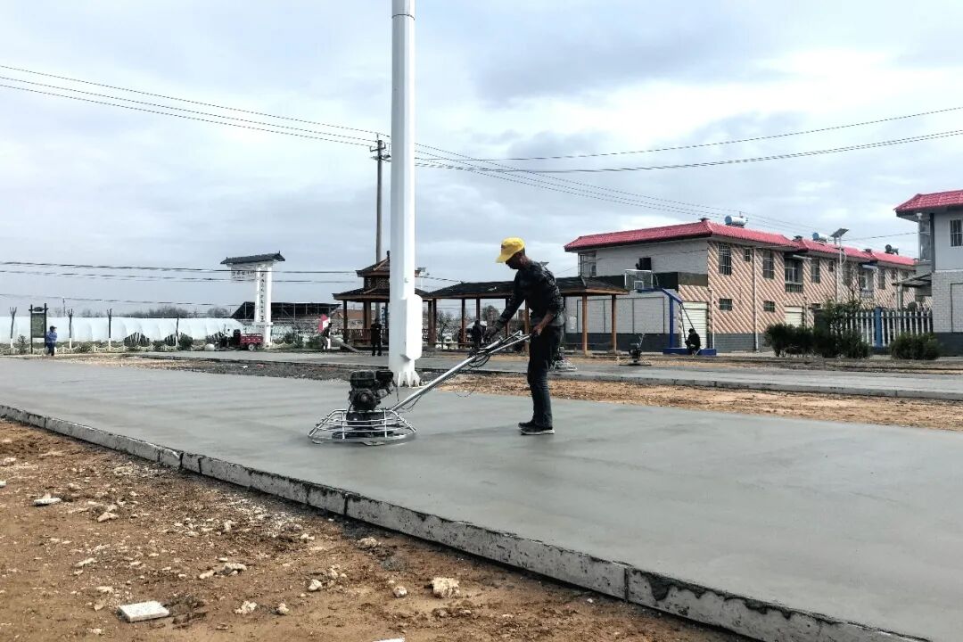 宁县春荣镇宁春村文化广场维修改造完工