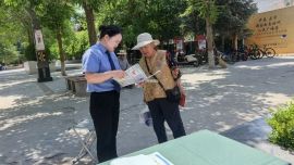 正宁县人民检察院开展禁毒普法宣传活动