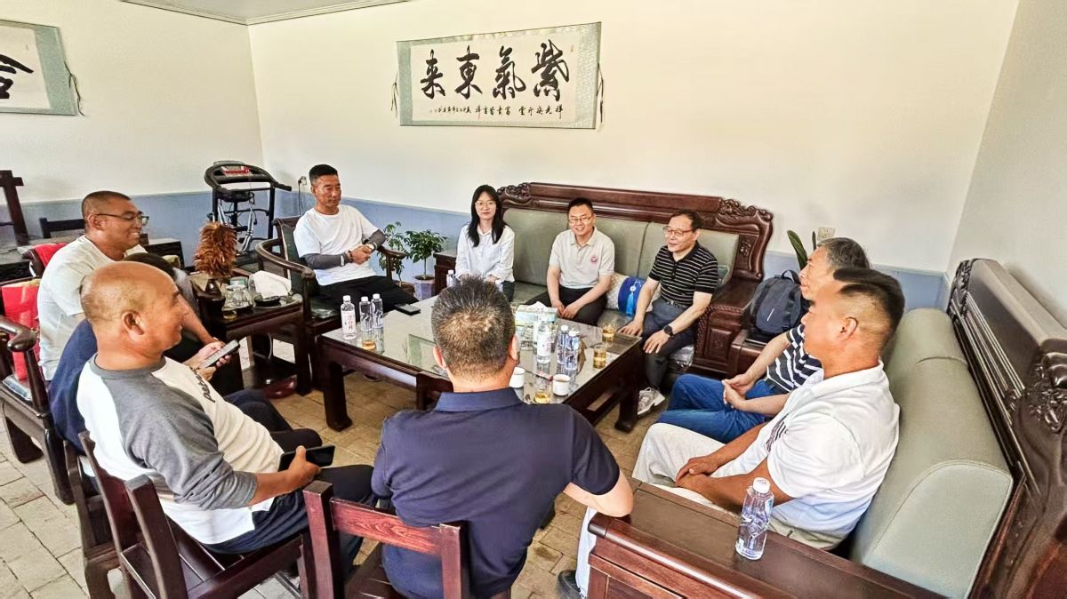 西北农林科技大学专家教授对庆城县乡村产业振兴&ldquo;头雁&rdquo;领头人进行考察回访活动