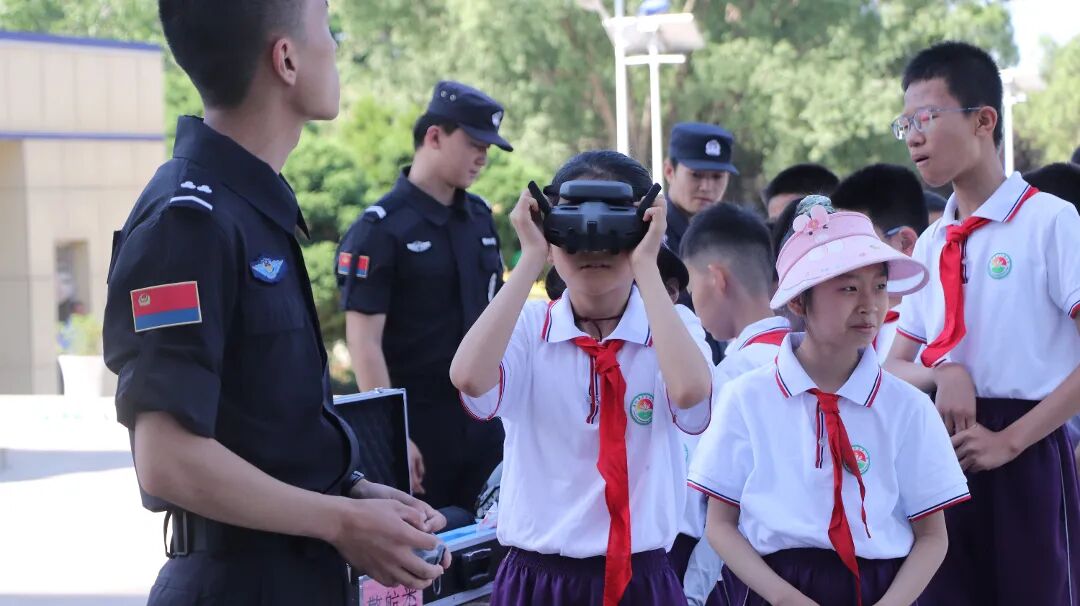 庆阳市少年警校开展警营开放日活动