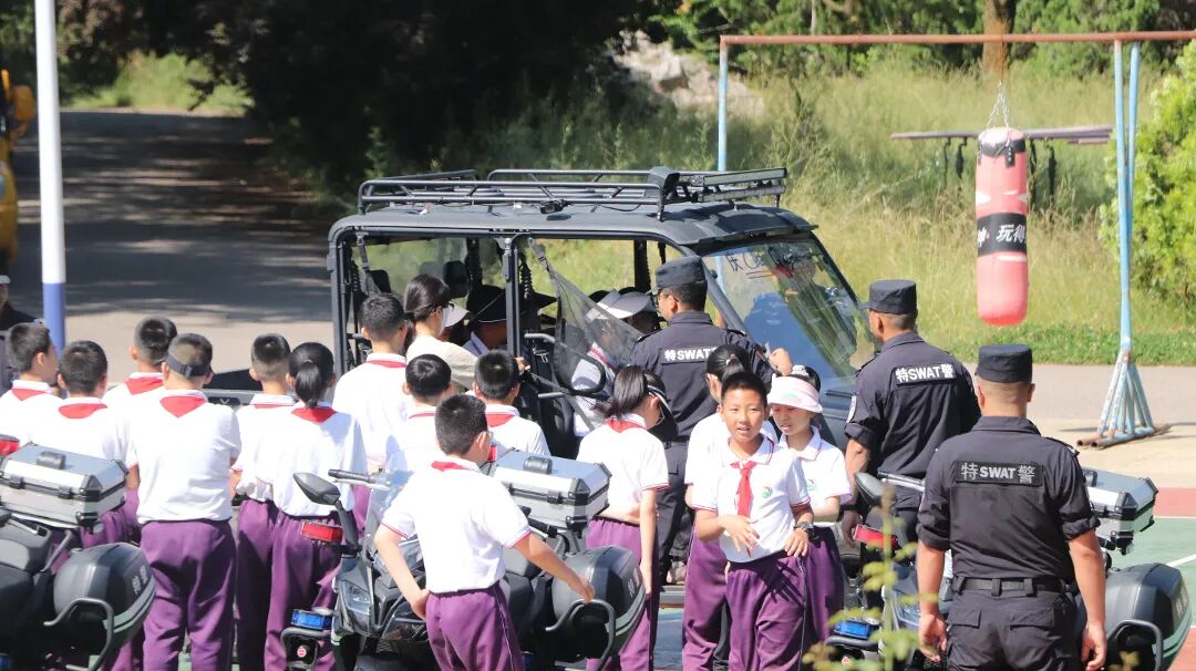 庆阳市少年警校开展警营开放日活动