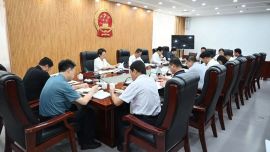 庆阳市人大常委会党组理论学习中心组学习会议召开