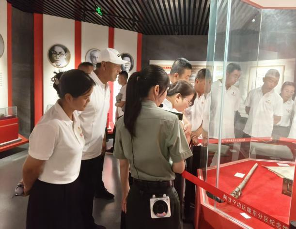 庆城县翟家河乡开展建党105周年党性教育研学活动