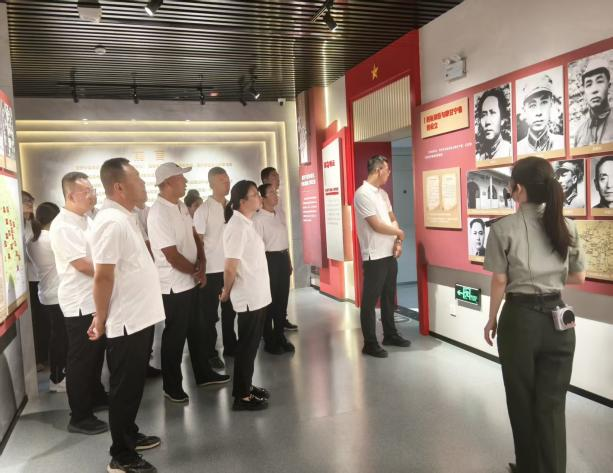 庆城县翟家河乡开展建党105周年党性教育研学活动