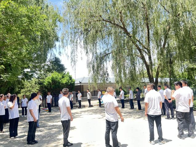 庆城县翟家河乡开展建党105周年党性教育研学活动