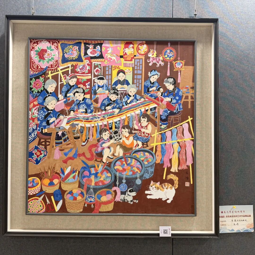 "高天厚土·福地庆阳"全市摄影、农民画及民间艺术作品精品展【农民画专题网络展】