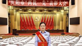 市公安局一民警荣获全市“优秀共产党员”荣誉称号