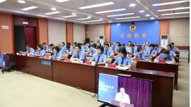 庆阳市检察院“府检联动”工作在全省检察机关创新工作交流会上作经验交流