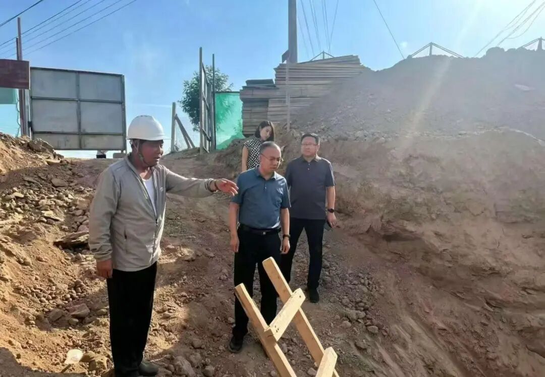 庆城县党政领导干部深入一线开展防汛及地质灾害隐患排查