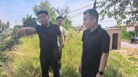 庆城县党政领导干部深入一线开展防汛及地质灾害隐患排查