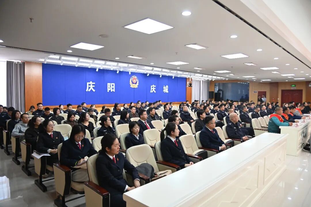 庆城县以先进模范人物事迹宣讲凝聚奋进合力工作综述