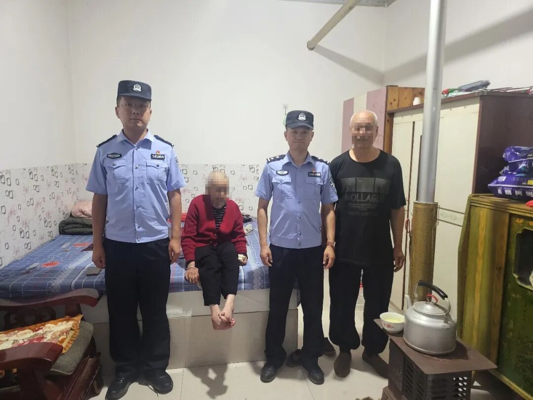 “空中找、地上寻、犬力搜”——两小时极速寻回94岁走失老人