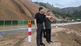 省交通运输厅赴庆阳开展汛期交通隐患督查 慰问高温一线养护施工人员