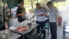 兰州路市场监管所开展夜市食品安全专项检查
