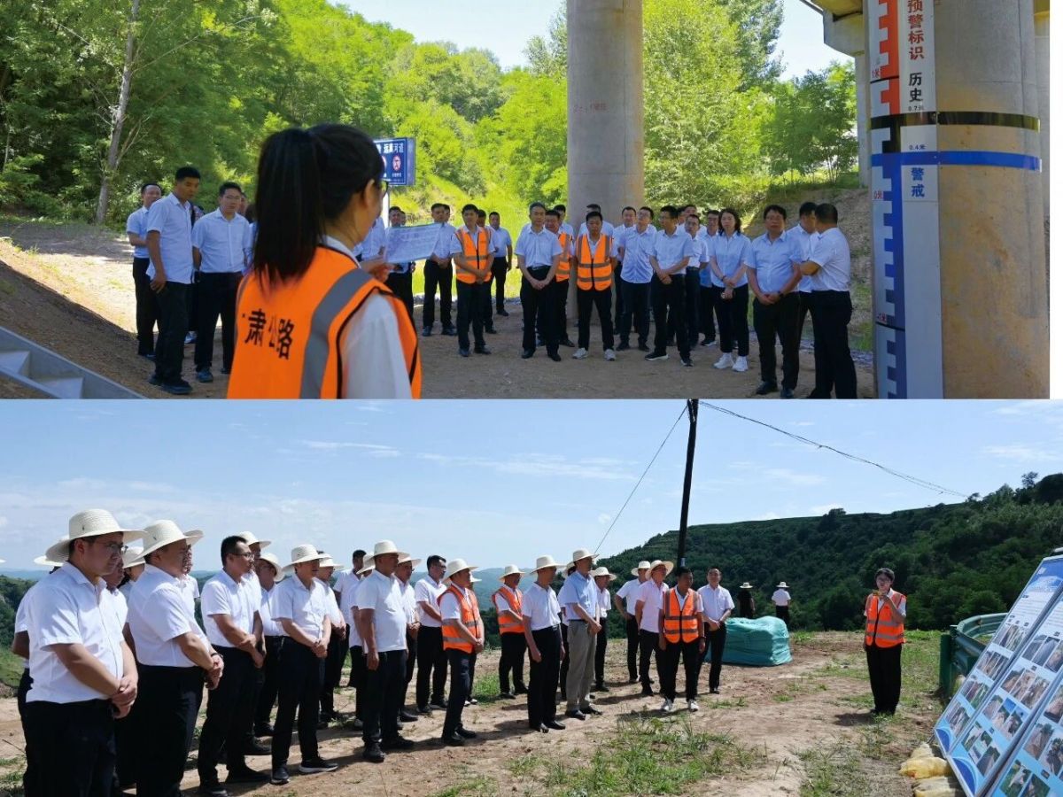庆阳公路事业发展中心召开“五个一百”百日养护竞赛总结暨养护工作现场观摩会