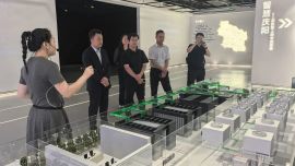 广东云韬氢能科技有限公司总裁张备一行来庆考察合作项目