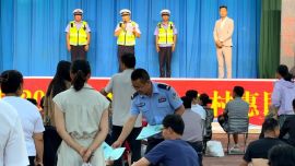 宣讲走进物资交流会 用“暖心讲”筑牢“防护网”