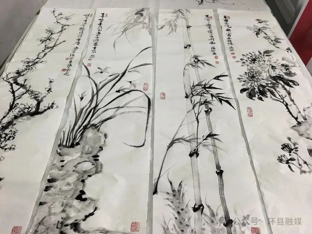 天津环县书画交流笔会在南开区举行