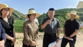 何伟在庆阳市调研防汛工作