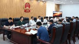 庆阳市人大常委会党组理论学习中心组学习会议召开