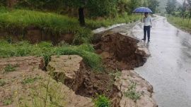 庆城县翟家河乡：雨后排查不松懈 筑牢防汛安全防线