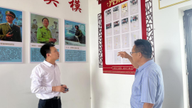 合水县退役军人事务局开展基层服务阵地检查指导