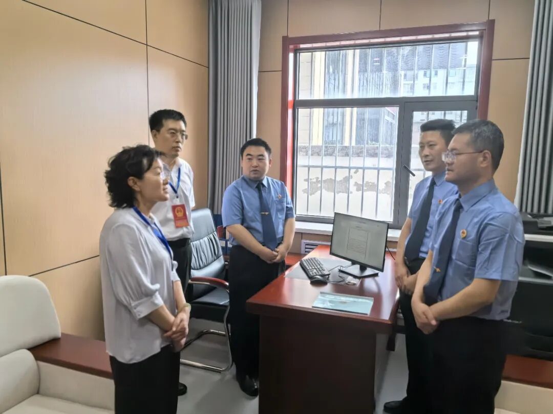 华池县人大常委会执法检查组莅临县检察院视察指导工作