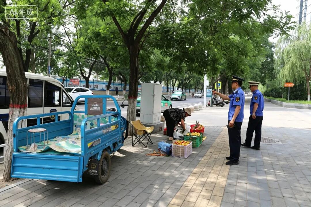 西峰区城管局持续优化潮汐市场,提升市容品质
