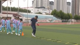 天津红桥“造血式”帮扶 助推合水县校园足球提质增效