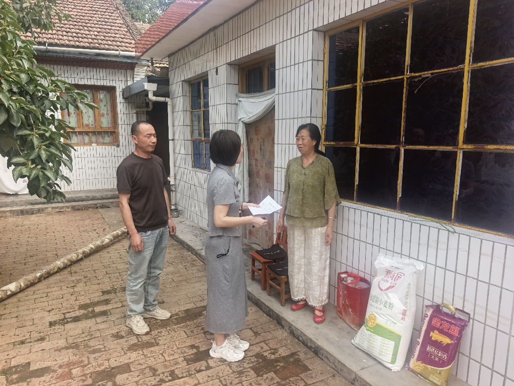 宁县退役军人事务局扎实开展“八一”节前 走访慰问活动
