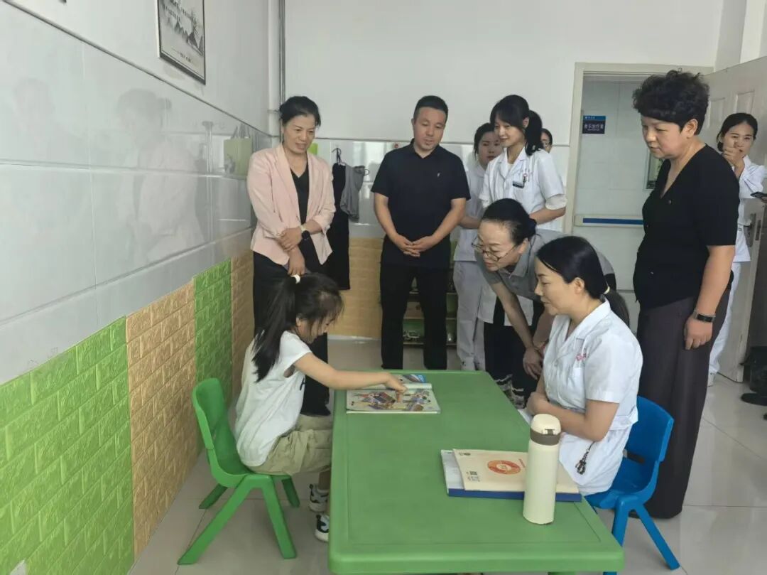 省残联工作组一行调研督导庆阳市残疾人康复工作