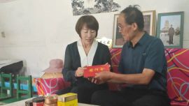 庆阳市退役军人事务局开展“八一”节前走访慰问活动