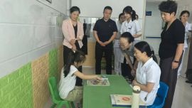 省残联工作组一行调研督导庆阳市残疾人康复工作