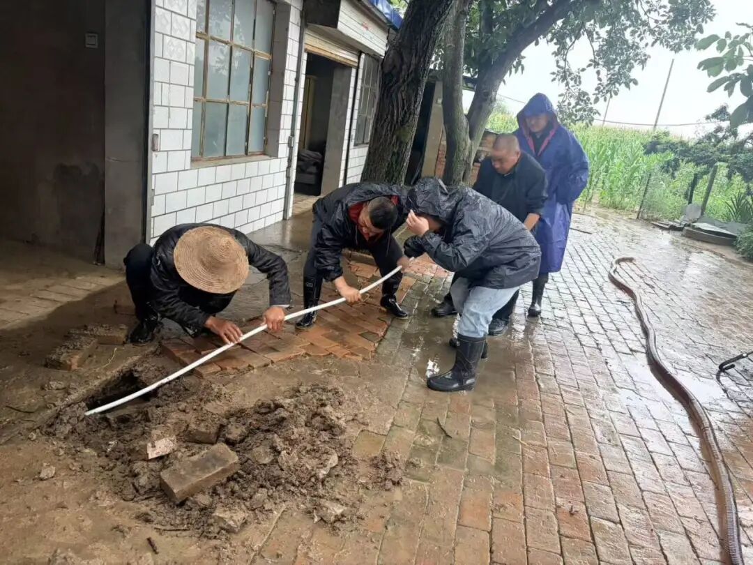 庆城县多部门协同联动应对持续降雨