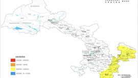 甘肃省发布地质灾害气象风险黄色预警，涉及庆阳