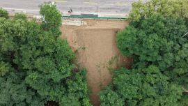 合水公路段扎实开展汛期公路养护保通工作