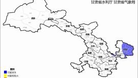 涉及庆阳！甘肃省发布地质灾害气象风险黄色预警，山洪灾害气象风险蓝色预警