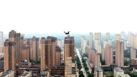 “空中鹰眼·智慧巡航”示范点在顺化西路中心加油站揭牌