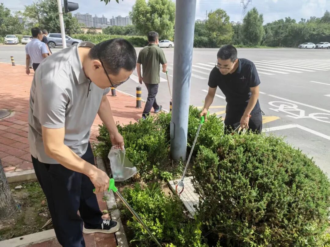 庆阳市公共资源交易中心部署推进文明城市创建 下沉一线开展志愿服务