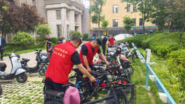 庆阳市公安局开展文明实践志愿服务活动