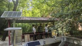 抓实汛期巡检 夯实观测根基——科研中心巡检组开展流域观测站点汛期巡检