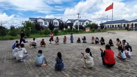 七位老师、七天时光，在庆城县卅铺镇曹塬村解锁别样暑假