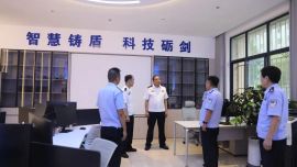 雷晓刚同志调研长庆公安工作