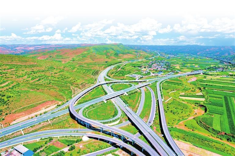 定西高速公路网。(金奉乾)