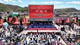 环县毛井镇第七届农民运动会（村BA）燃情开赛（组图）